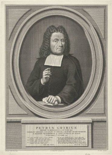 Portrait of the preacher Petrus Gribius
