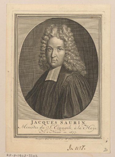 Portrait of Jacques Saurin