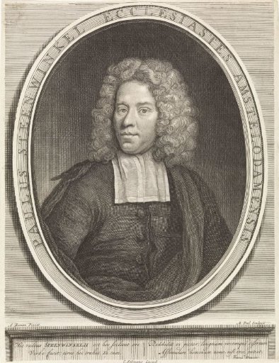 Portrait of preacher Paulus Steenwinkel
