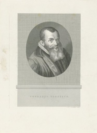Portrait of Conradus Vorstius