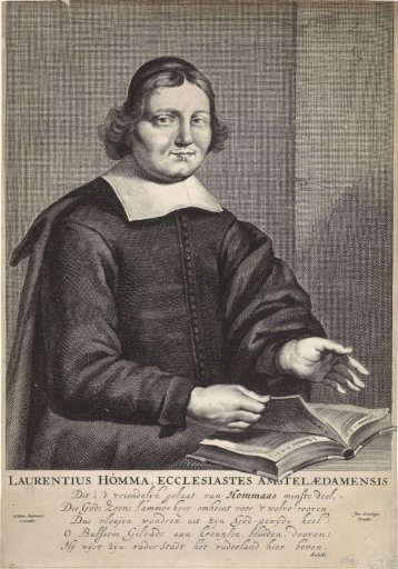 Portrait of Laurentius Homma