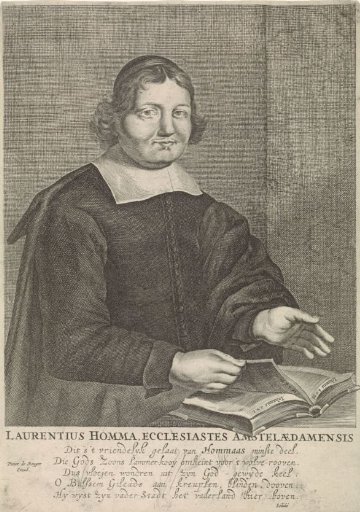 Portrait of Laurentius Homma