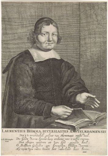 Portrait of Laurentius Homma