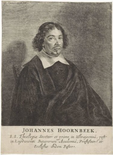 Portrait of Johannes Hoornbeeck