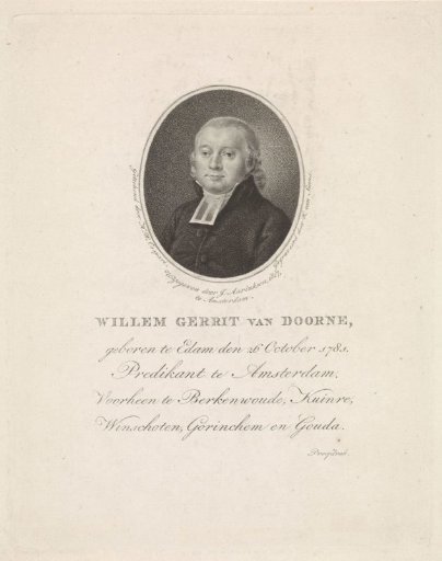 Portrait of Willem Gerrit van Doorne