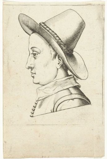 Study Head of a Man with a Hat