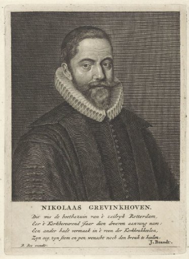 Portrait of Nicolaas Grevinkhoven