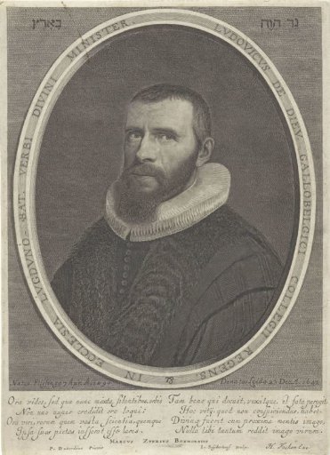 Portrait of Lodewijk de Dieu