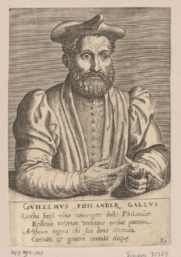 Portrait of Guillaume Philandrier