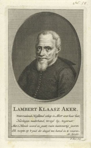 Portrait of Lambert Klaasz Aker