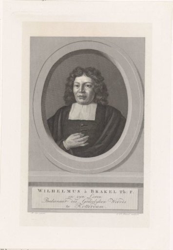 Portrait of the minister Willem van Brakel