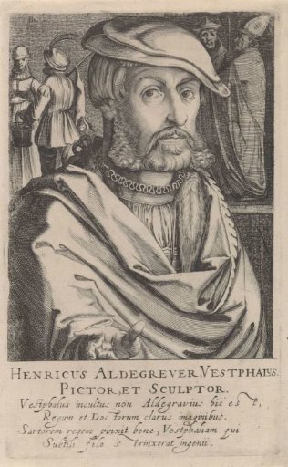 Portrait of Heinrich Aldegrever