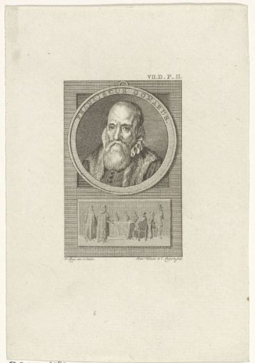 Portrait of Franciscus Gomarus