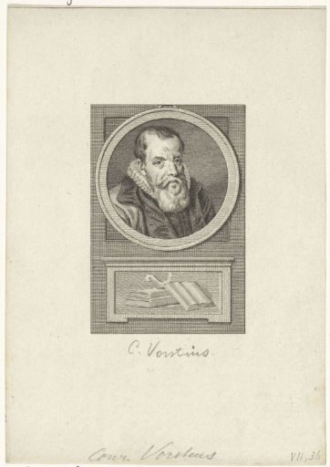 Portrait of Conradus Vorstius