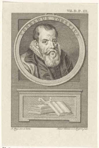 Portrait of Conradus Vorstius