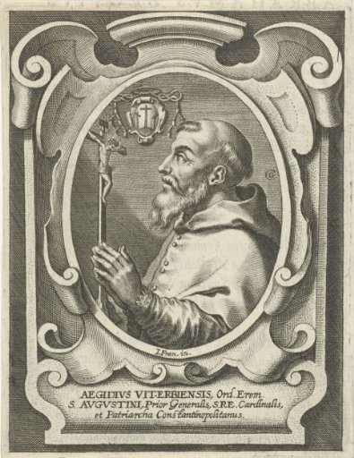 Portrait of the Augustinian and Cardinal Aegidius van Viterbo