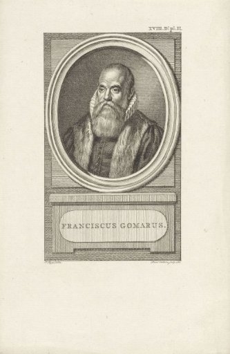 Portrait of the theologian Franciscus Gomarus