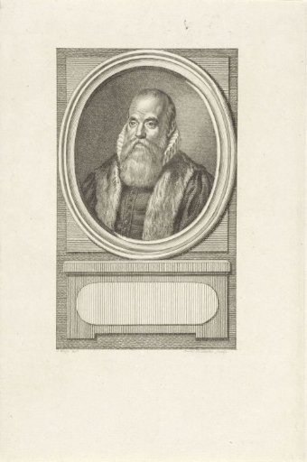 Portrait of the theologian Franciscus Gomarus