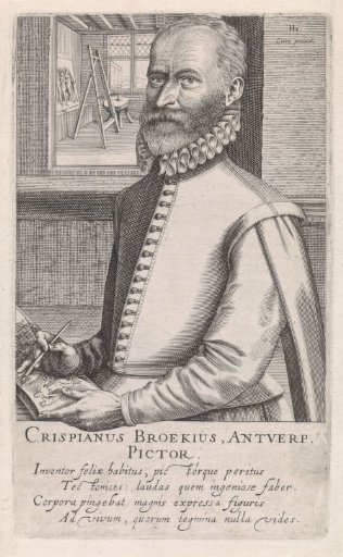 Portrait of Crispijn van den Broeck