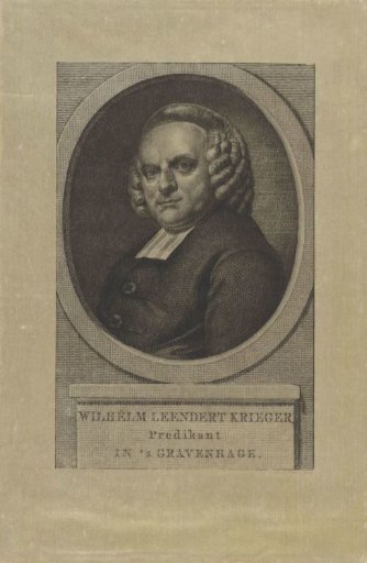 Portrait of Wilhelm Leendert Krieger