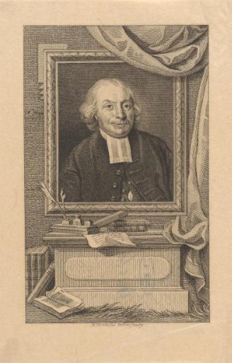 Portrait of the Preacher Joannes Florentius Martinet