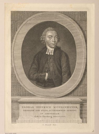 Portrait of Esdras Heinrich Mützenbecher