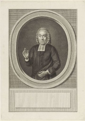 Portrait of the preacher Philippus Serrurier