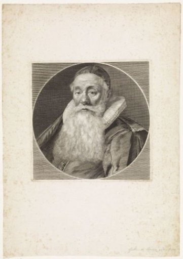 Bust Portrait of the Clergyman Gellius de Bouma