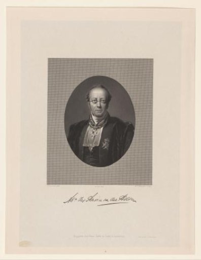 Portrait of Abraham des Amorie van der Hoeven