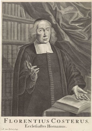Portrait of Florentius Costerus