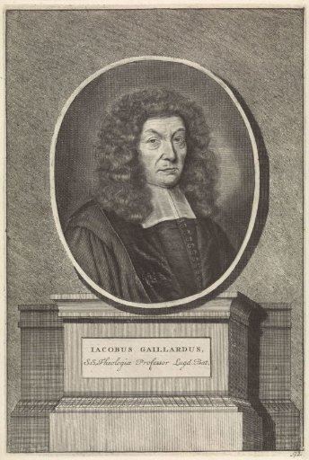 Portrait of Jacobus Gaillardus