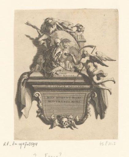 Monument with portrait of Jan Goeree