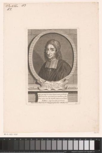 Portrait of Balthasar Bekker