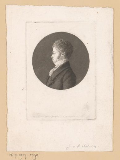 Portrait of Jan van der Hoeven
