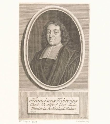 Portrait of Franciscus Fabricius