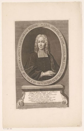 Portrait of Friedrich Adolph Lampe