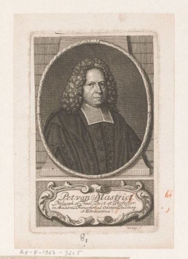 Portrait of Petrus van Mastricht