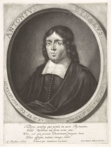 Portrait of the preacher Anton Bynaeus