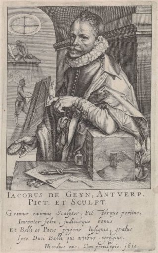 Portrait of Jacques de Gheyn