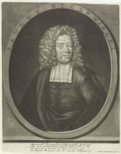 Portrait of the preacher Paulus Steenwinkel