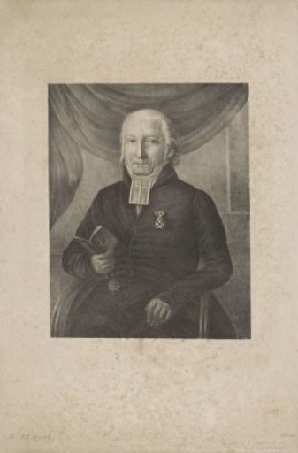 Portrait of the preacher Henricus Oort