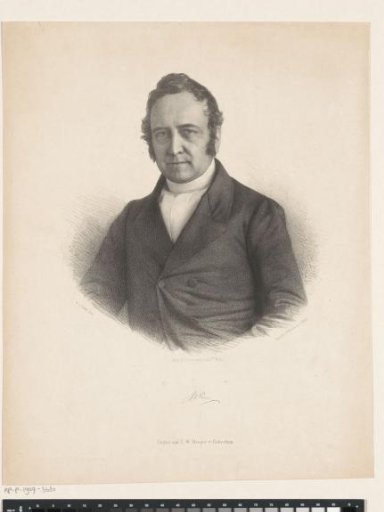 Portrait of Johannes Jacobus Prins