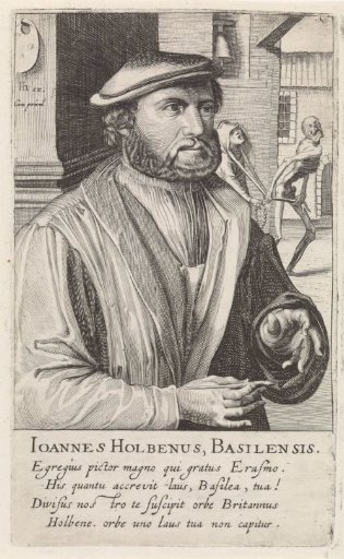 Portrait of Hans Holbein