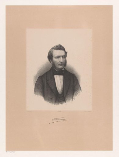 Portrait of Abraham Kuenen
