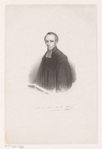 Portrait of Abraham des Amorie van der Hoeven