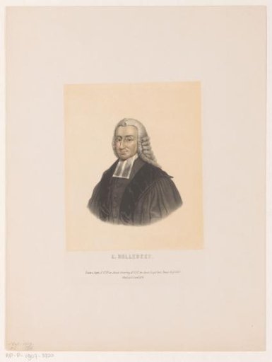 Portrait of Ewald Hollebeek