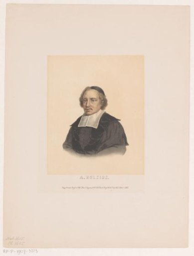 Portrait of Antonius Hulsius