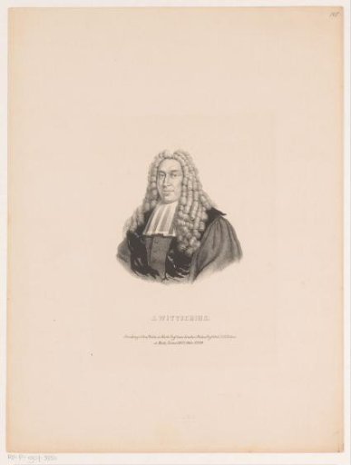 Portrait of Jacobus Wittichius