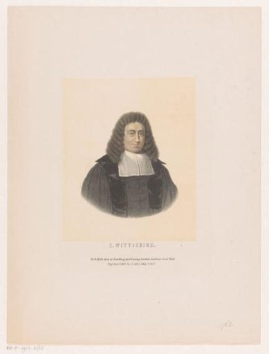 Portrait of Christophorus Wittichius