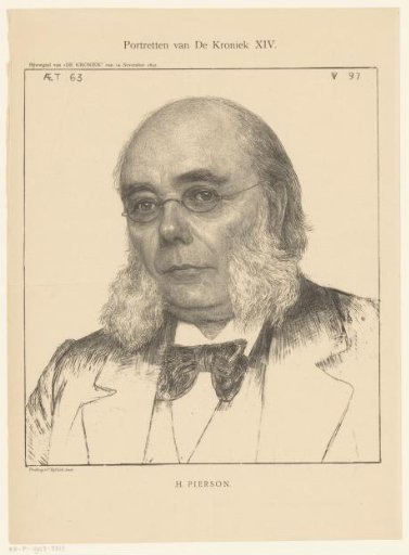 Portrait of Hendrik Pierson aged 63